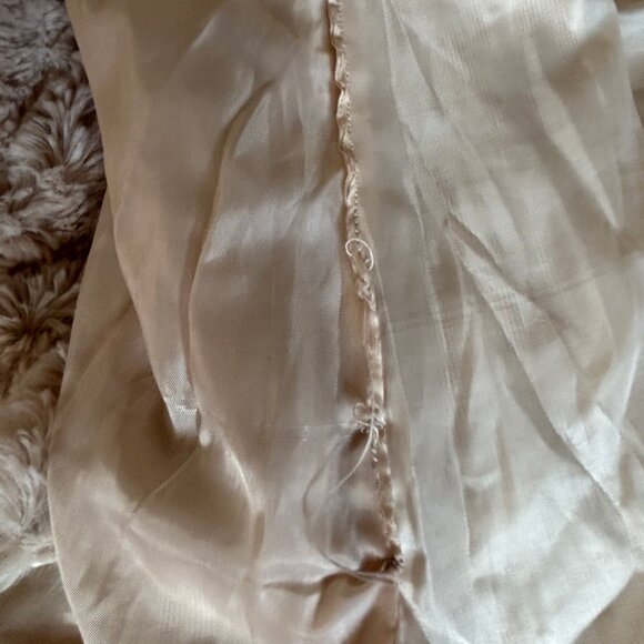 Ambiance Outerwear - Fluffy Faux Fur Hoodie Jacket - Cream/Light Tan - M - Picture 10 of 13